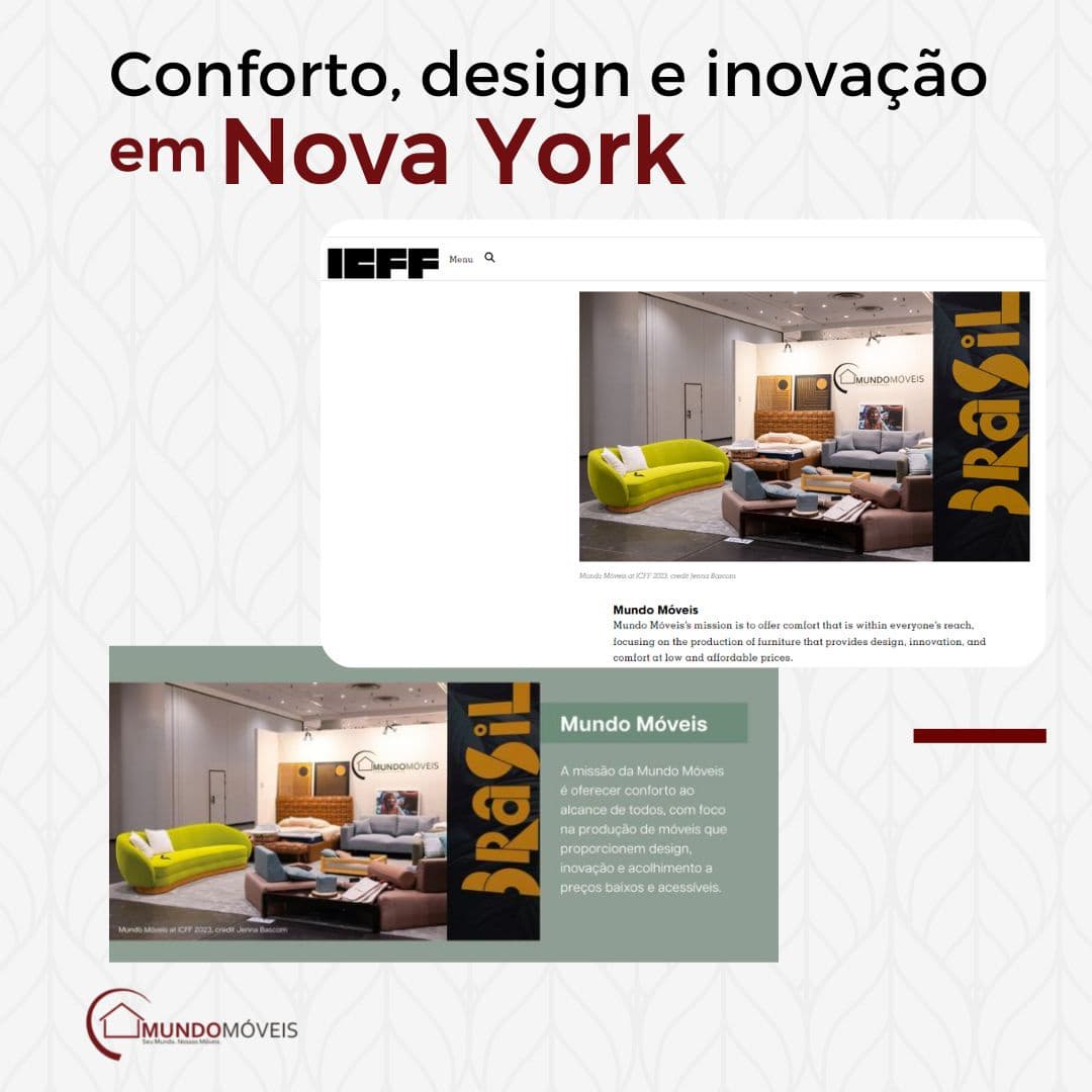 Conforto, design e inovação em NY